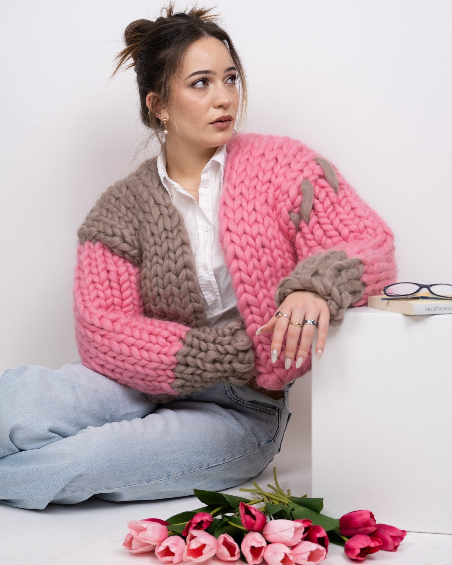 Pink Cookie Cardigan