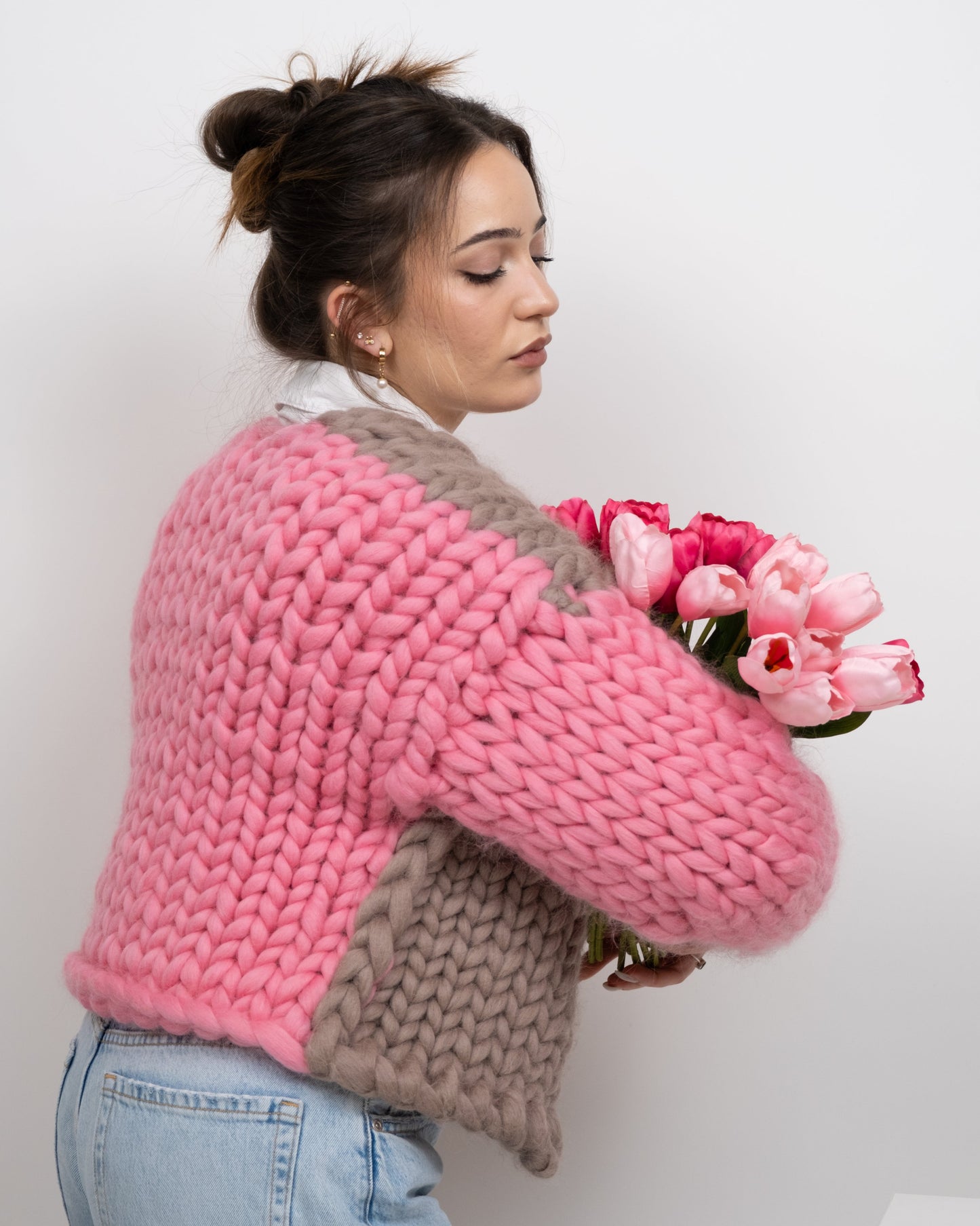 Pink Cookie Cardigan