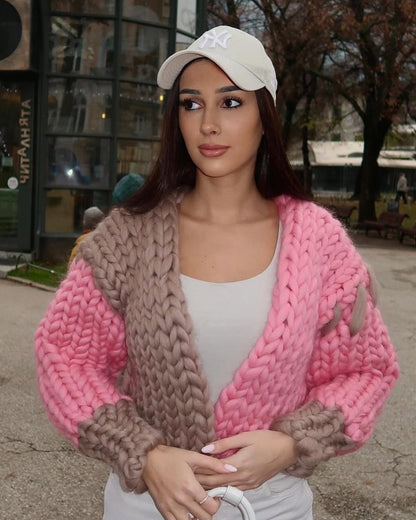 Pink Cookie Cardigan